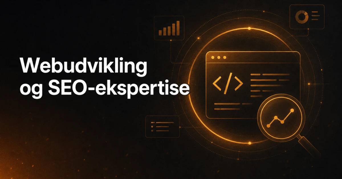 Ekspertviden i webudvikling og SEO - Velkommen til bloggen