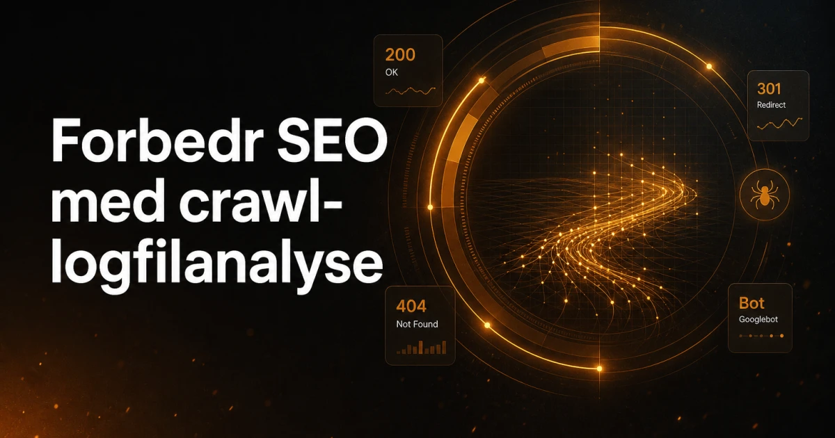 Optimering af crawl-effektivitet: Sådan forbedrer logfilanalyse din SEO